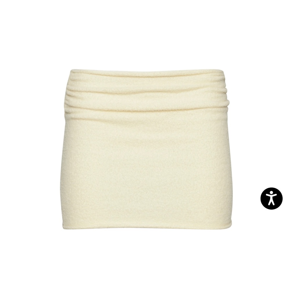 Guizio sweet knit mini skirt